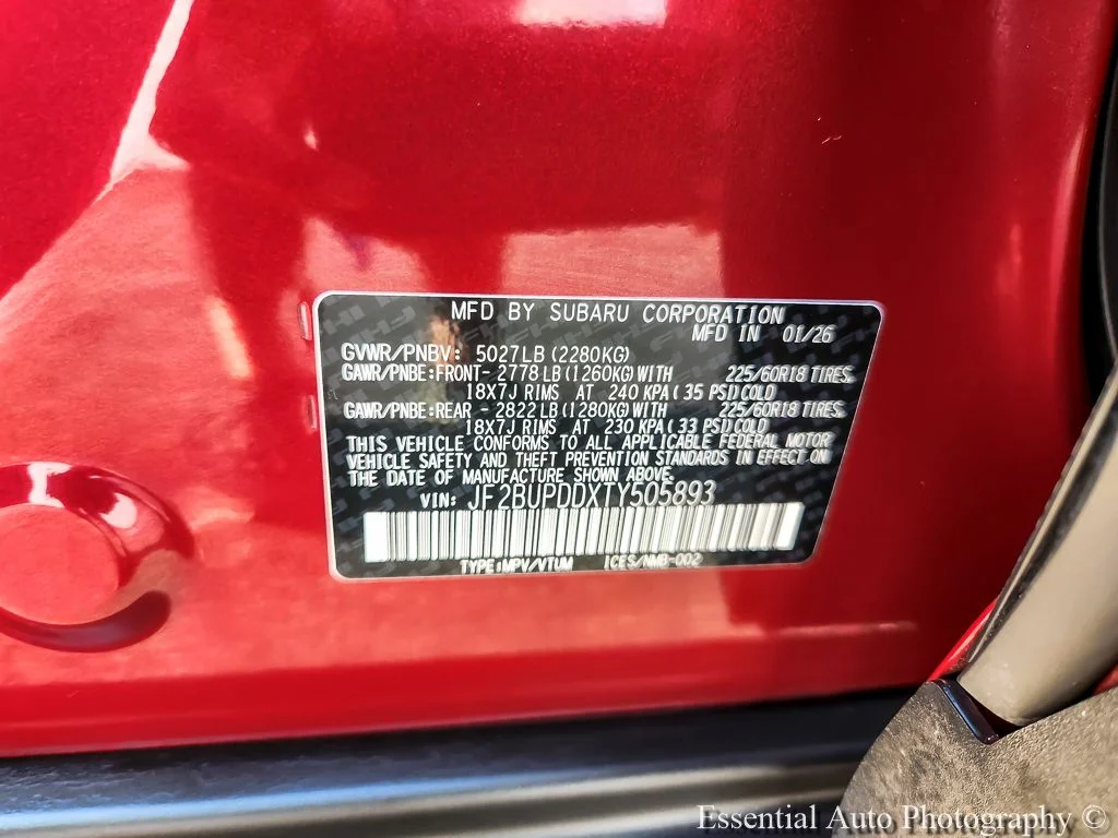 Used 2026 Red Subaru Limited image 25