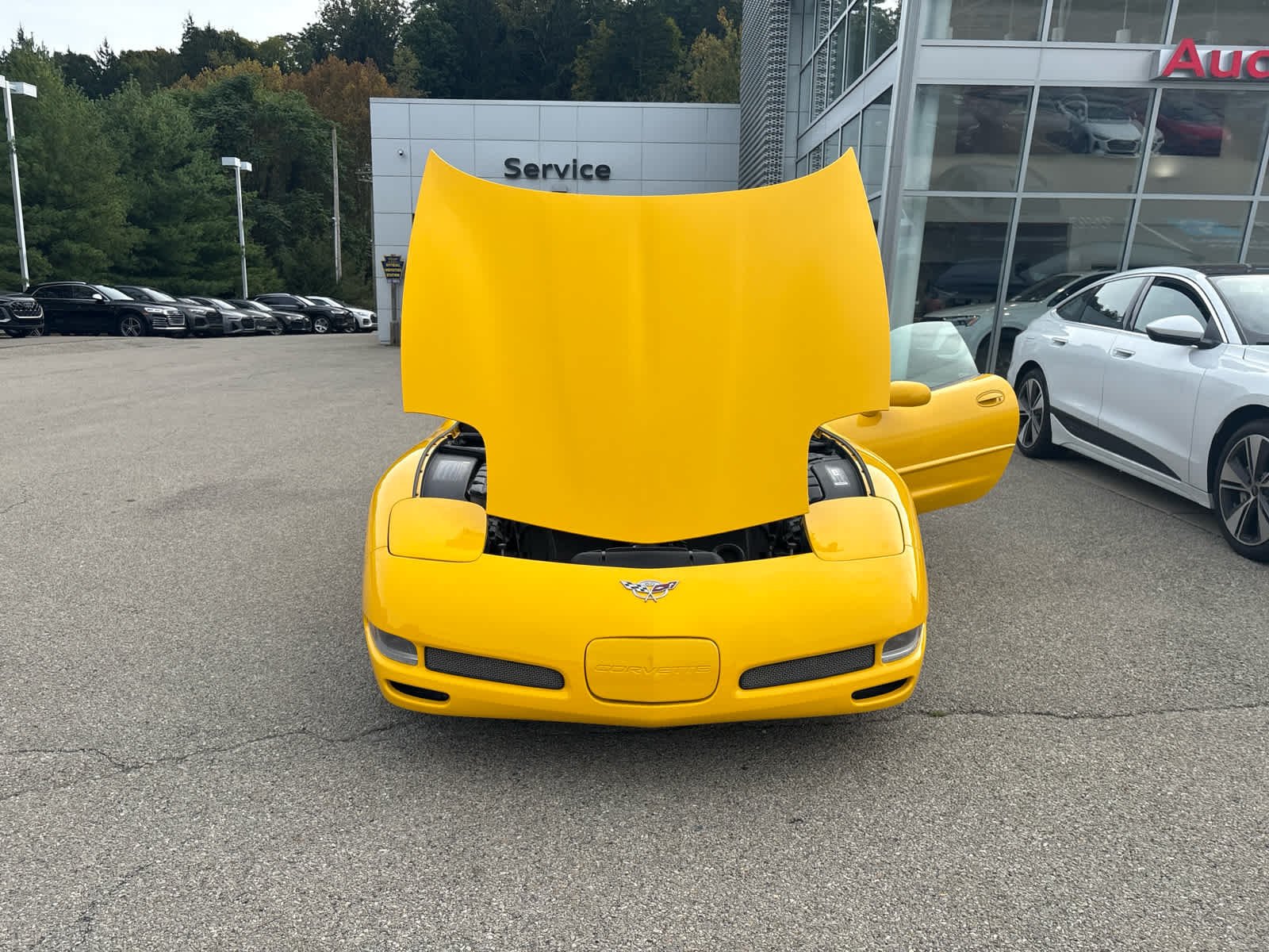 Used 2003 Millenium Yellow Chevrolet Z06 image 24