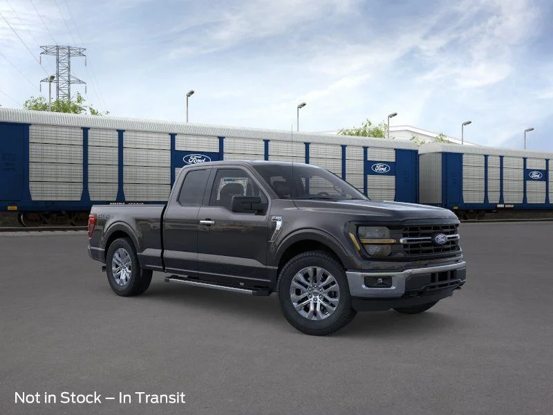 New 2026 Agate Black Metallic Ford XLT image 8