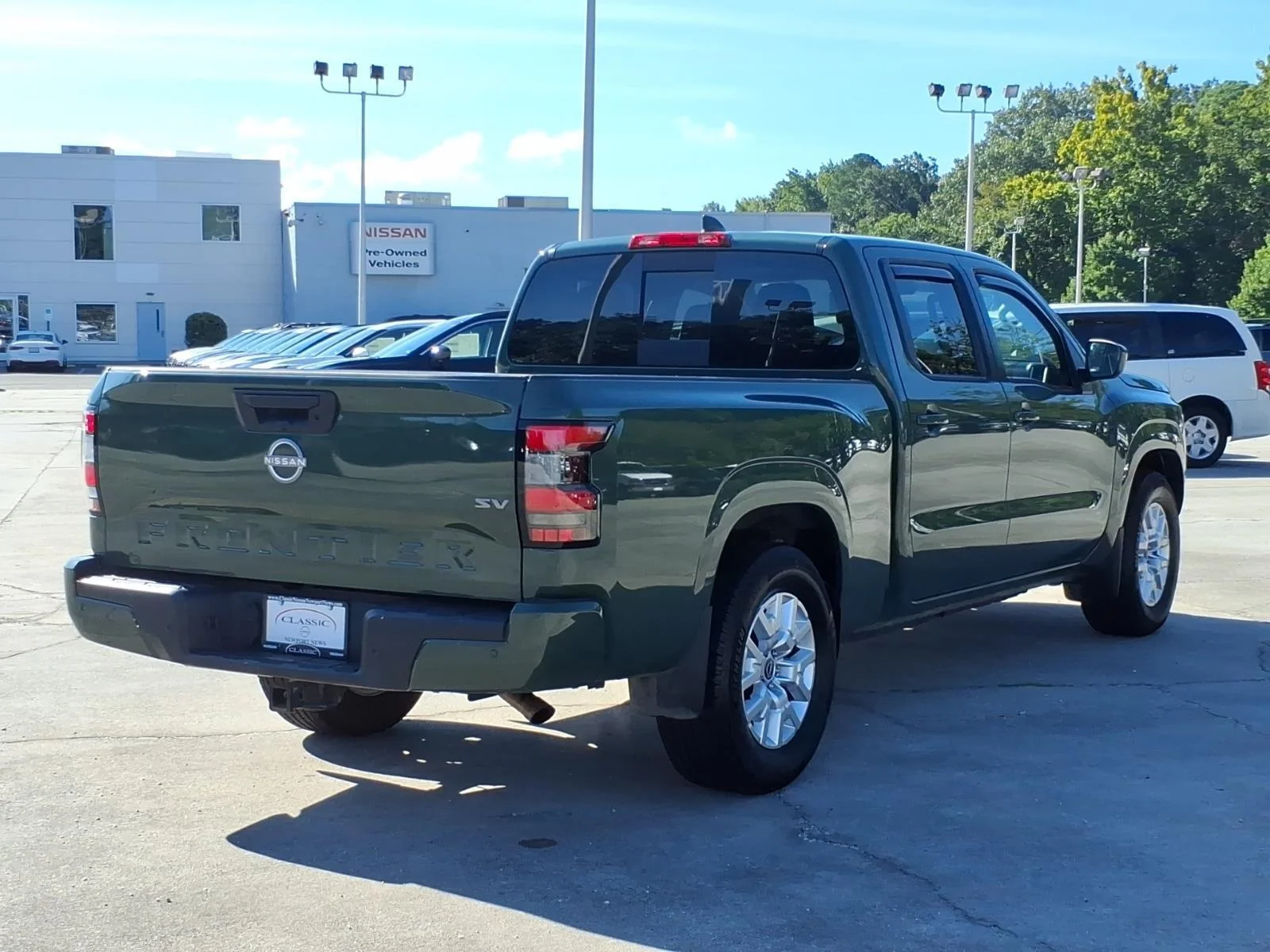 Used 2024 Tactical Green Metallic Nissan SV image 7