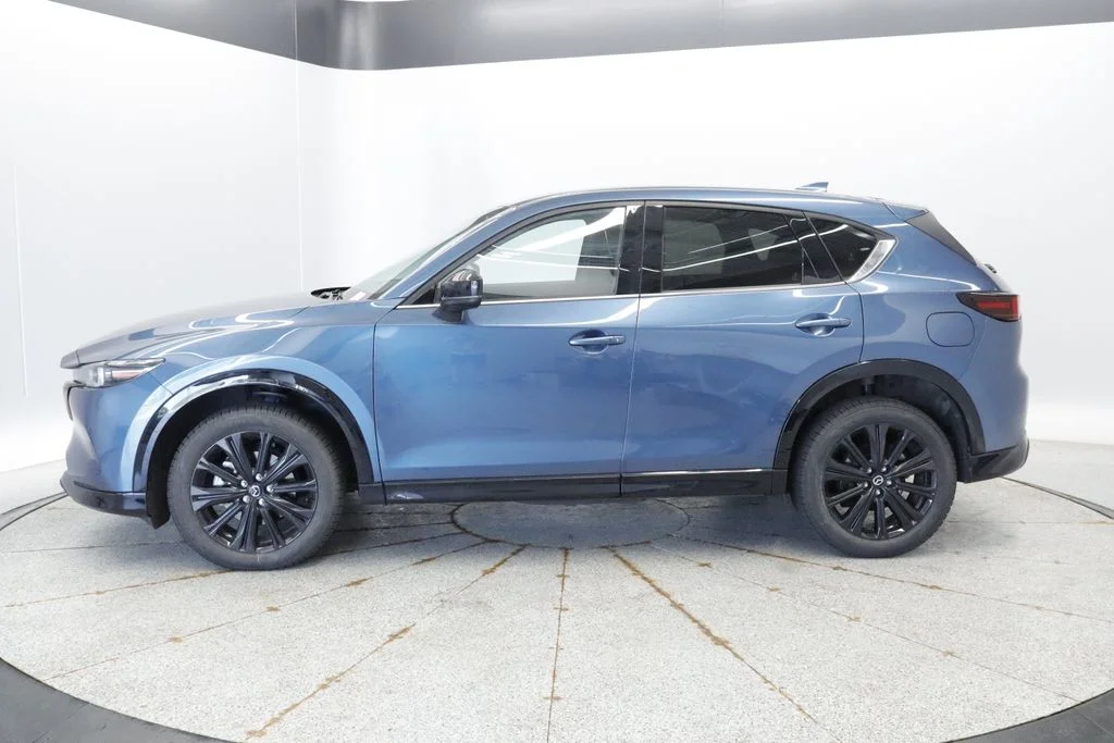 Certified Used 2022 Blue Mazda 2.5 Turbo image 2