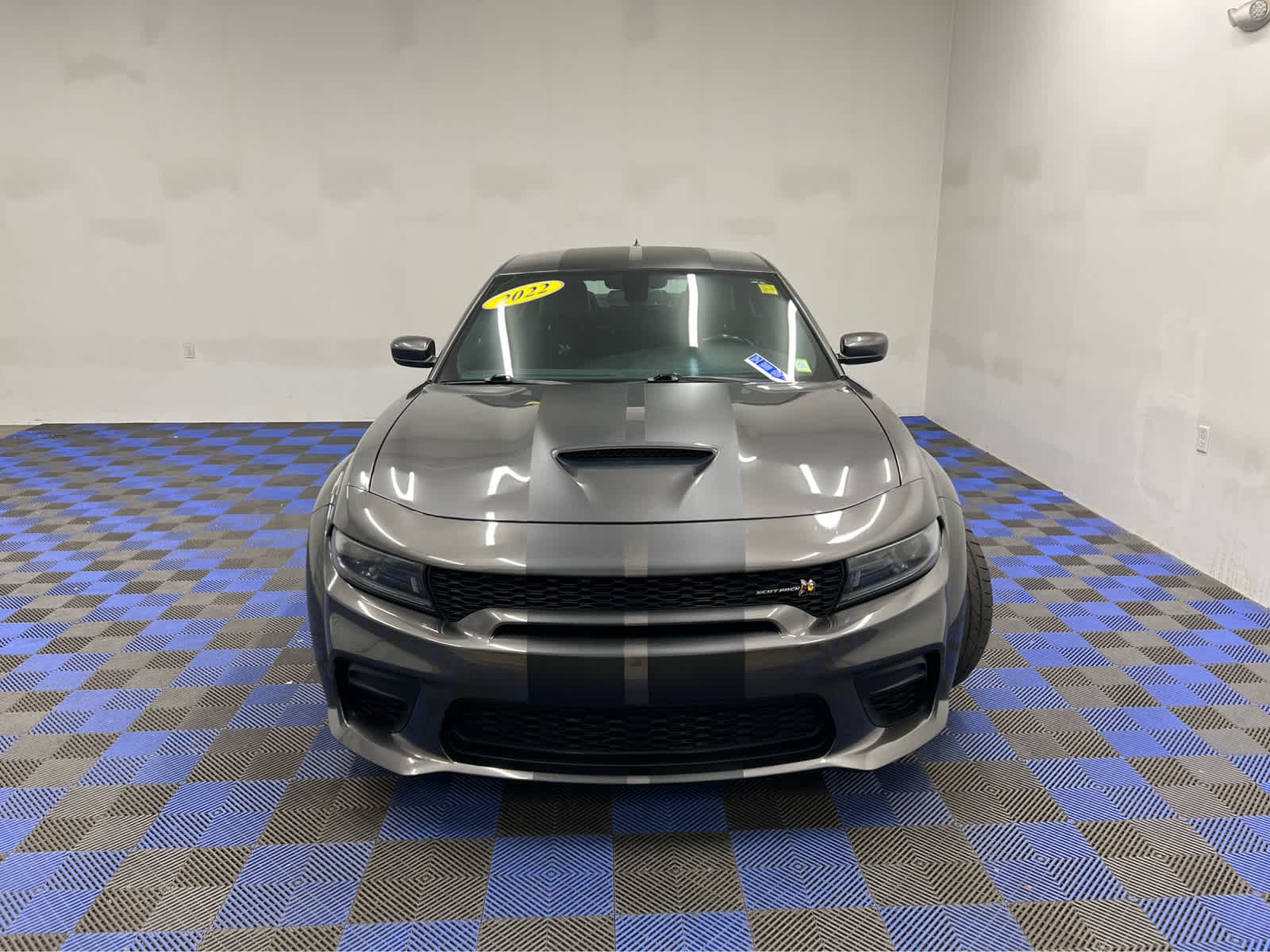 Used 2022 Granite Pearlcoat Dodge Scat Pack Widebody image 9