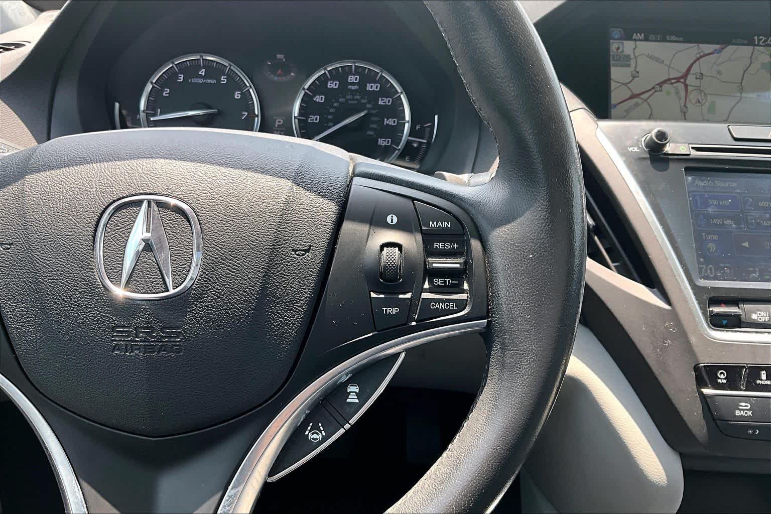 Used 2016 Graphite Luster Metallic Acura w/Advance image 25