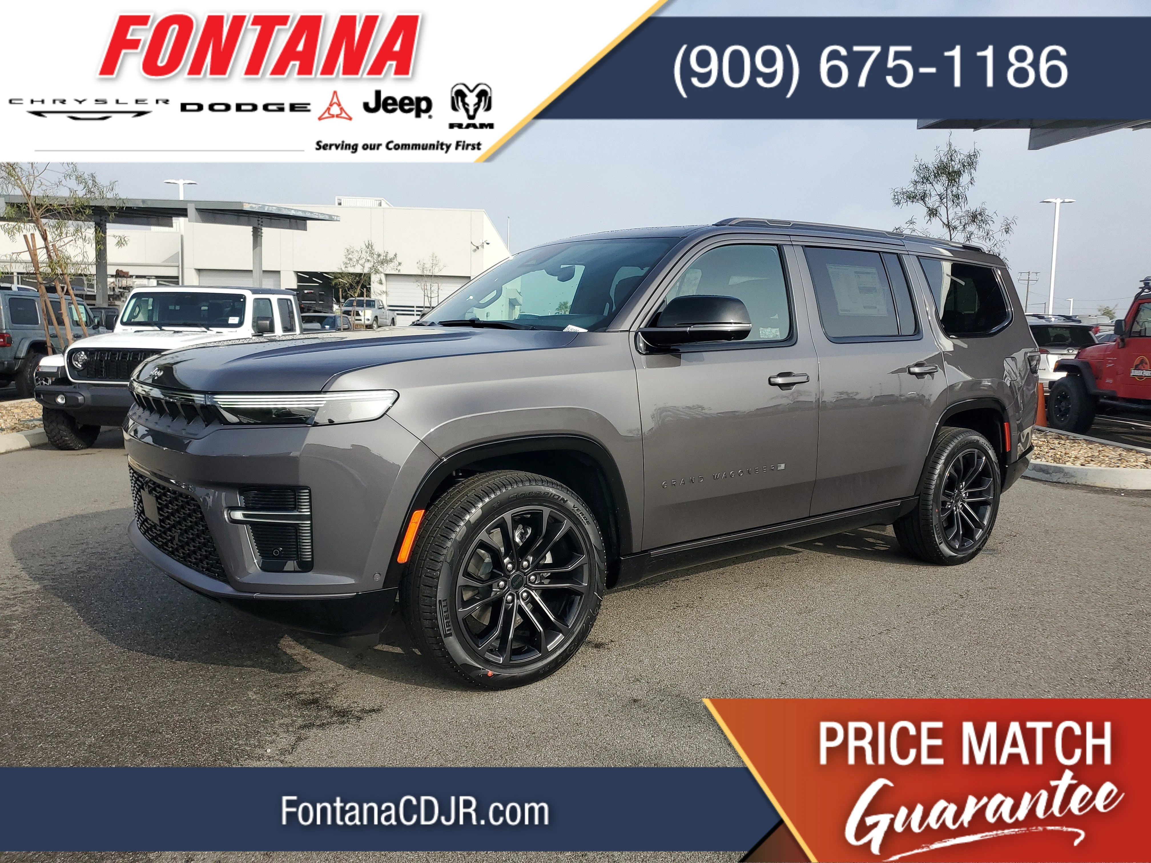 New 2026 Baltic Gray Metallic Clearcoat Jeep Summit Obsidian image 1
