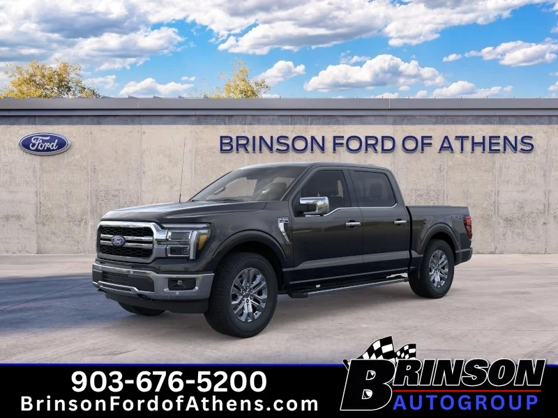 New 2026 Agate Black Metallic Ford Lariat® image 1