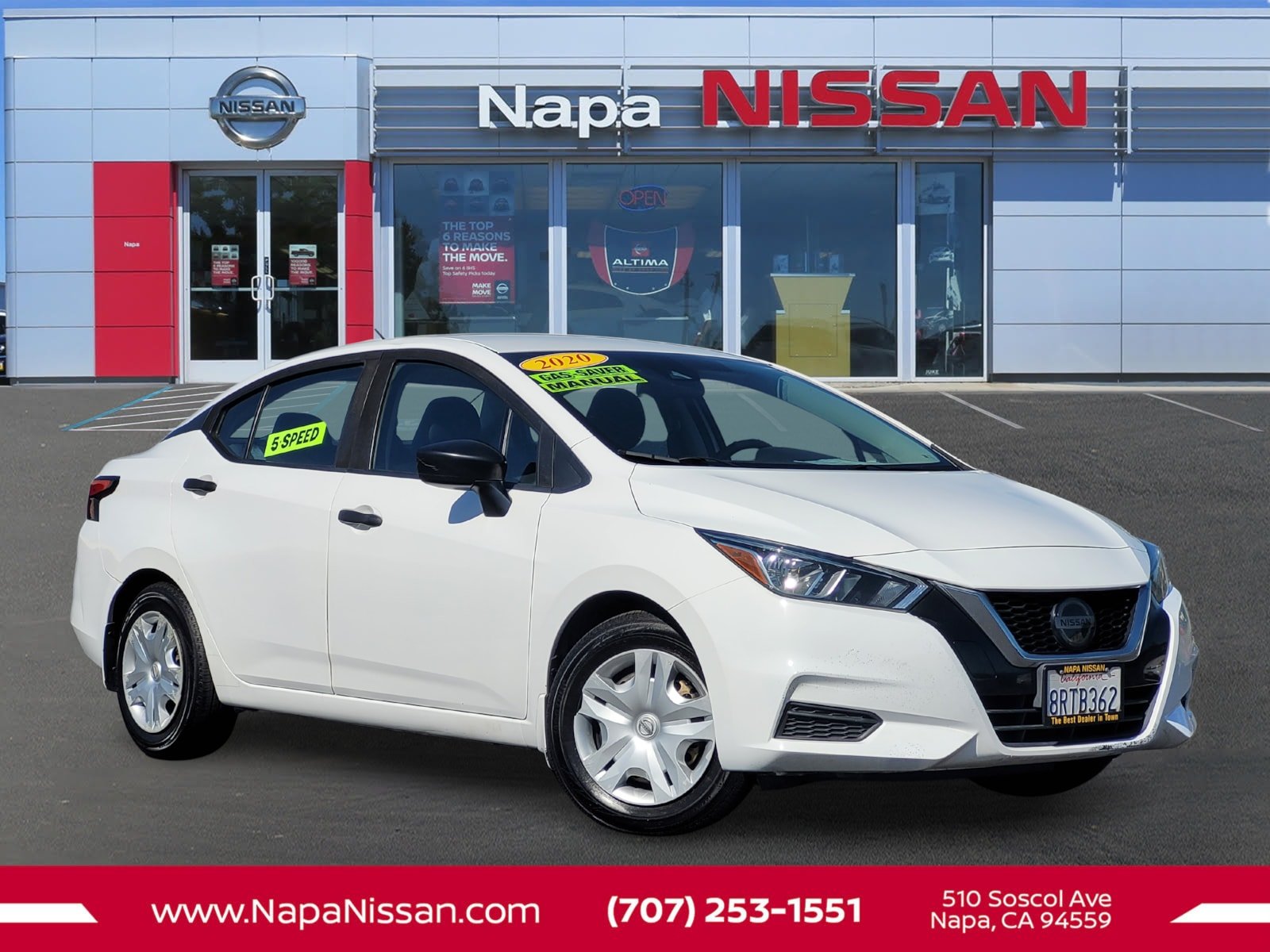 2020 Nissan Versa 1.6 S MT's photo