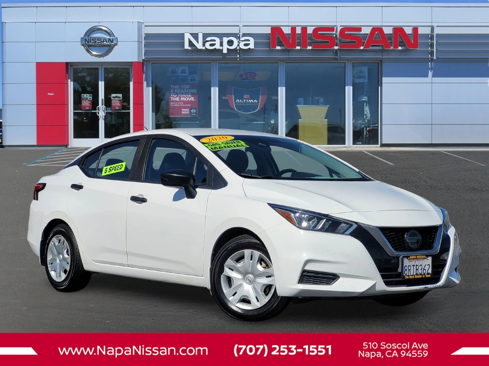 2020 Nissan Versa 1.6 S MT's photo