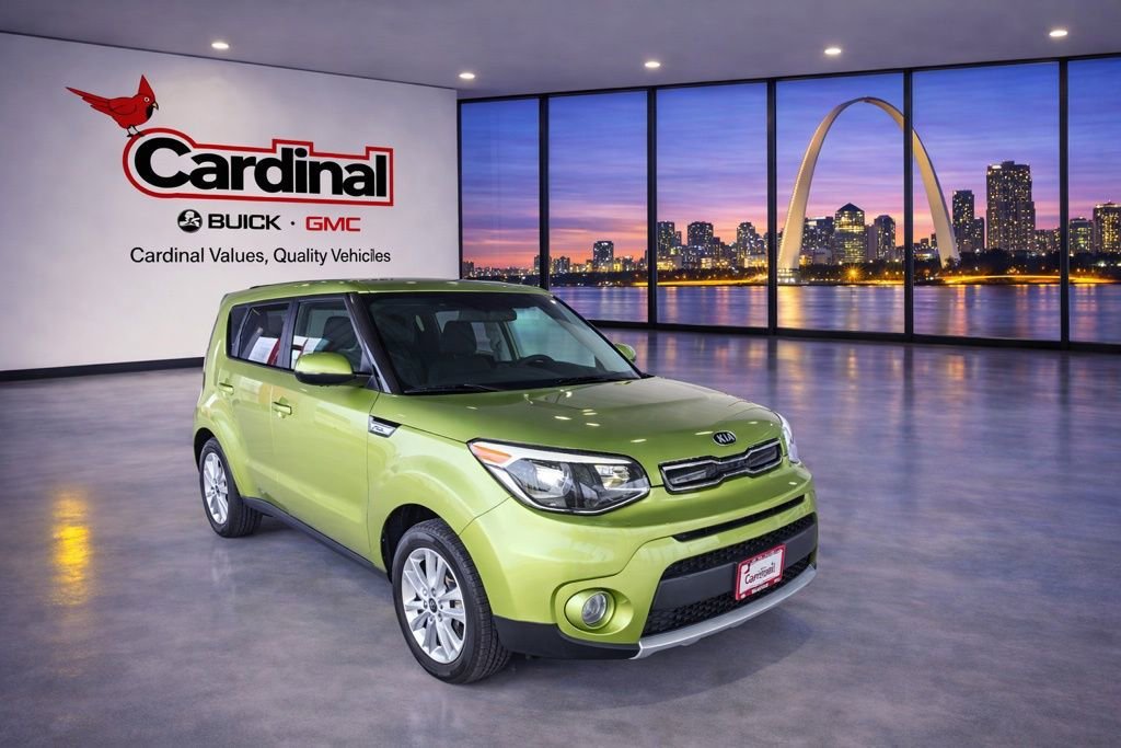 Green 2017 Kia Soul + Wagon Front-Wheel Drive
