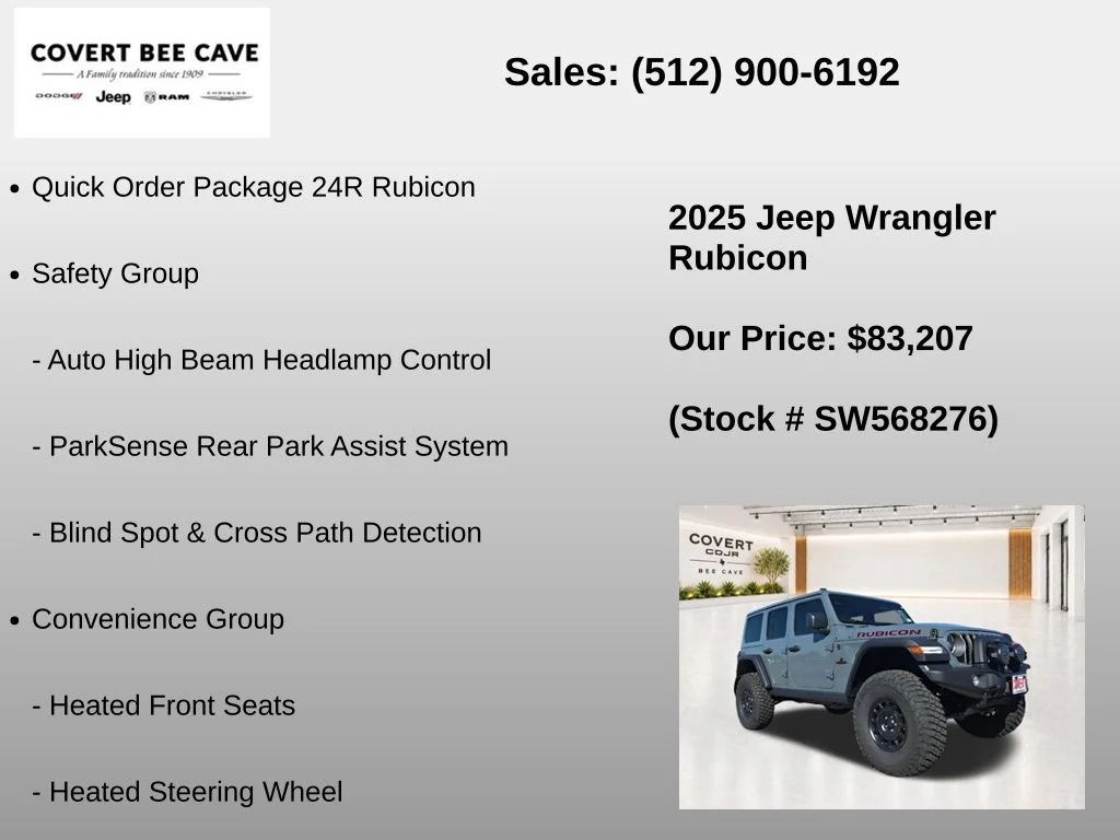 2025 Jeep Wrangler 4-Door Rubicon - Photo 7