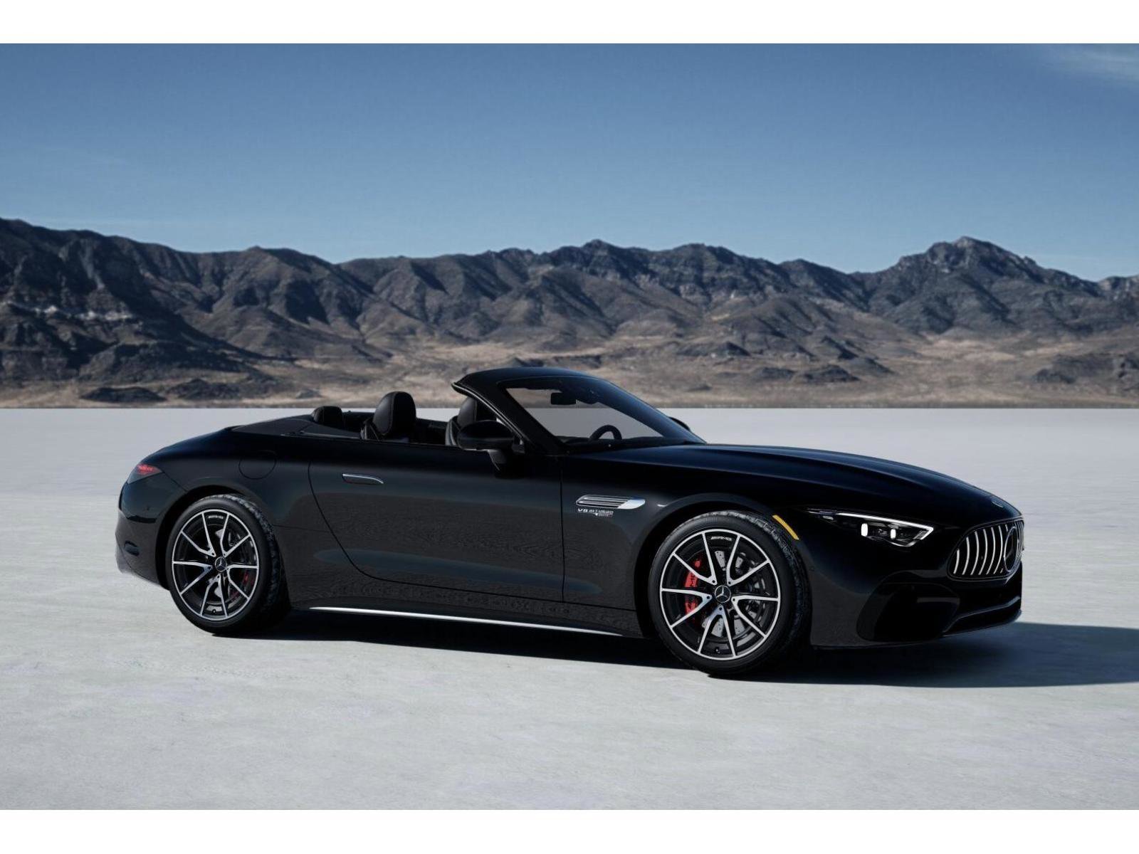New 2026 Obsidian Black Metallic Mercedes-Benz AMG® SL 55 Roadster image 55