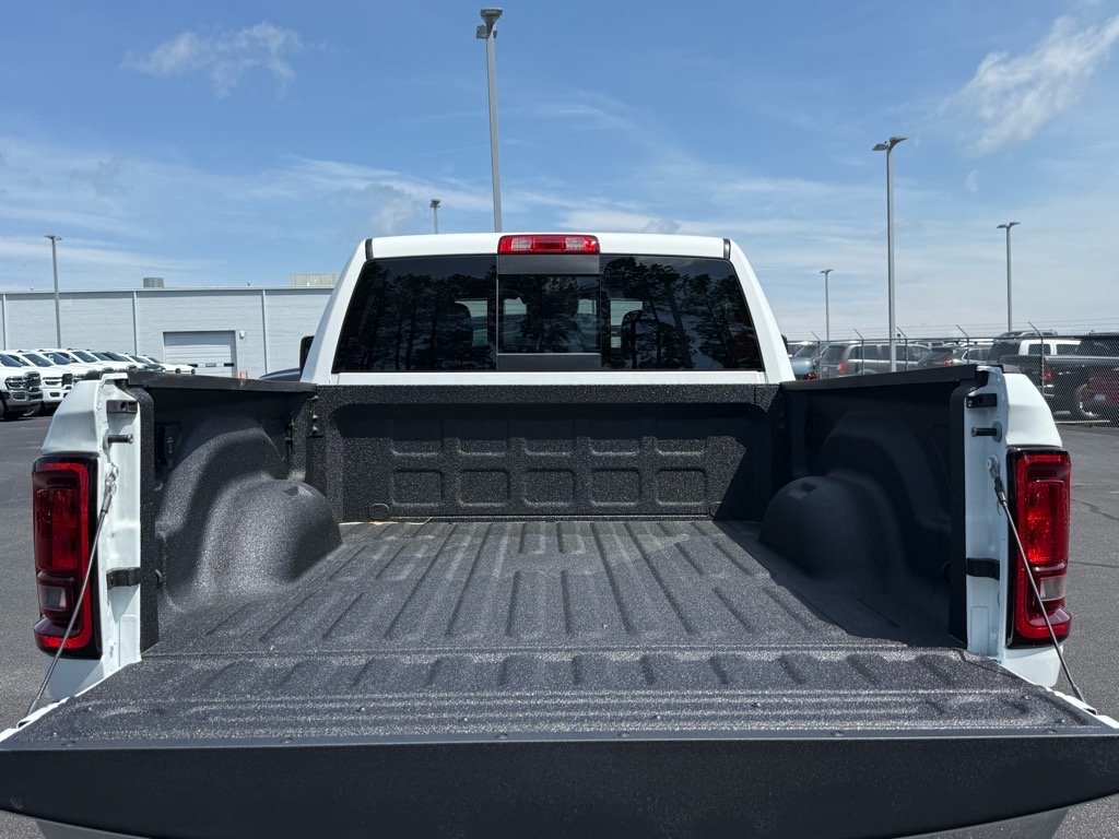 New 2025 Bright White Clear-Coat Exterior Paint RAM Tradesman Crew Cab 4x4 6