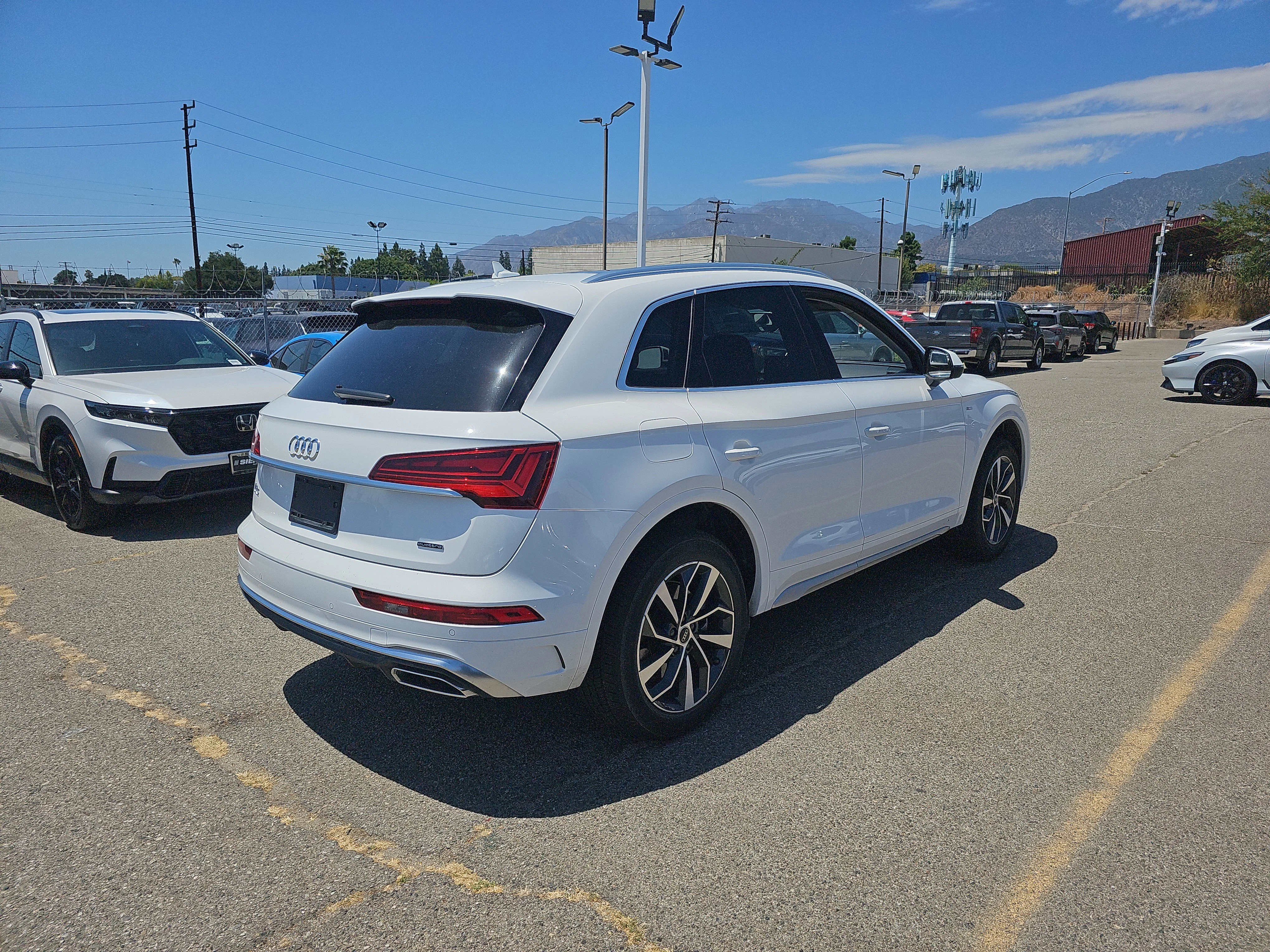 Used 2024 White Audi S line Premium Plus image 4