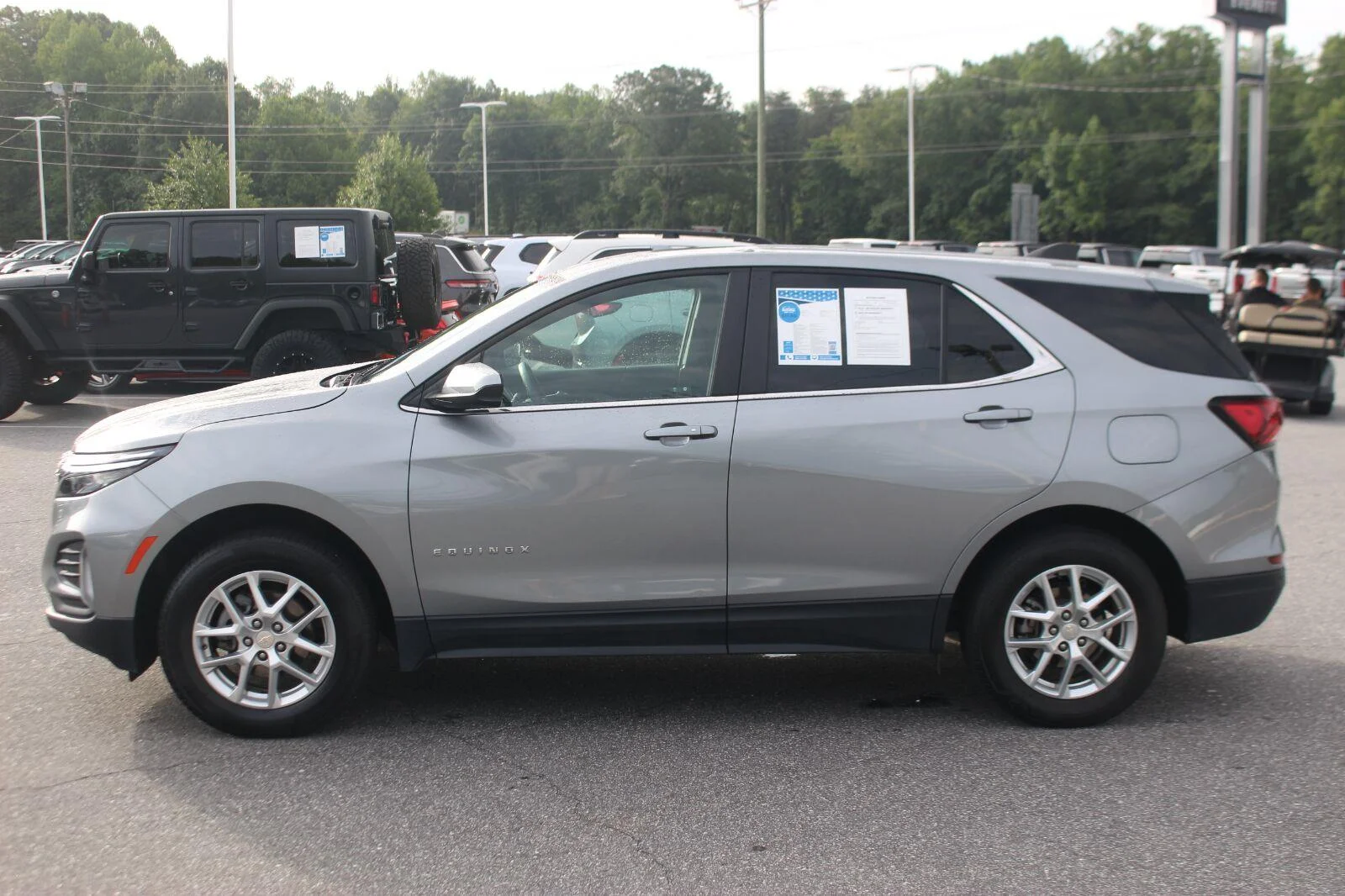 Used 2024 Sterling Gray Metallic Chevrolet LT image 4