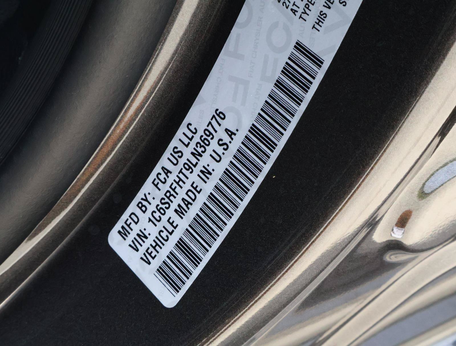 Used 2020 Granite Crystal Metallic Clearcoat Ram Limited image 25
