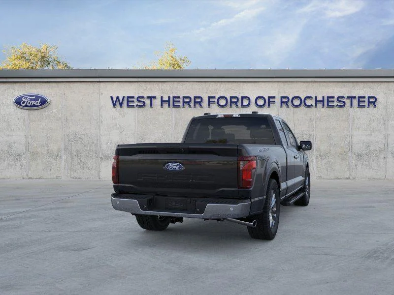 New 2026 Agate Black Metallic Ford XLT image 8