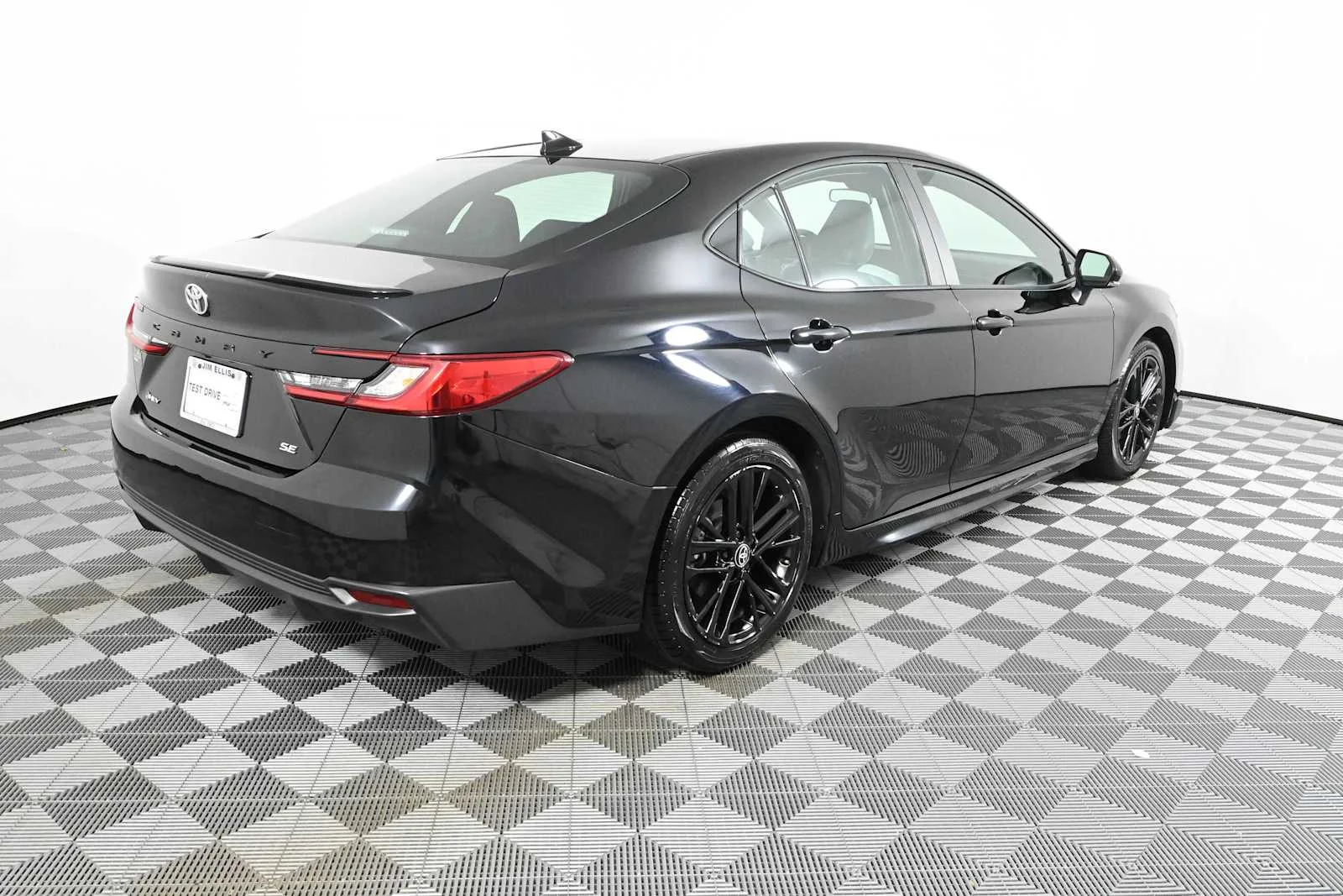 Used 2025 Midnight Black Metallic Toyota SE image 6