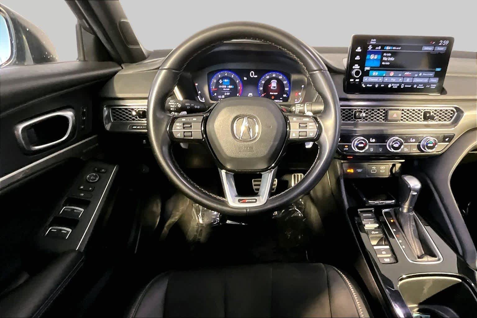 Certified Used 2024 Liquid Carbon Metallic Acura With A-Spec Technology Package image 6