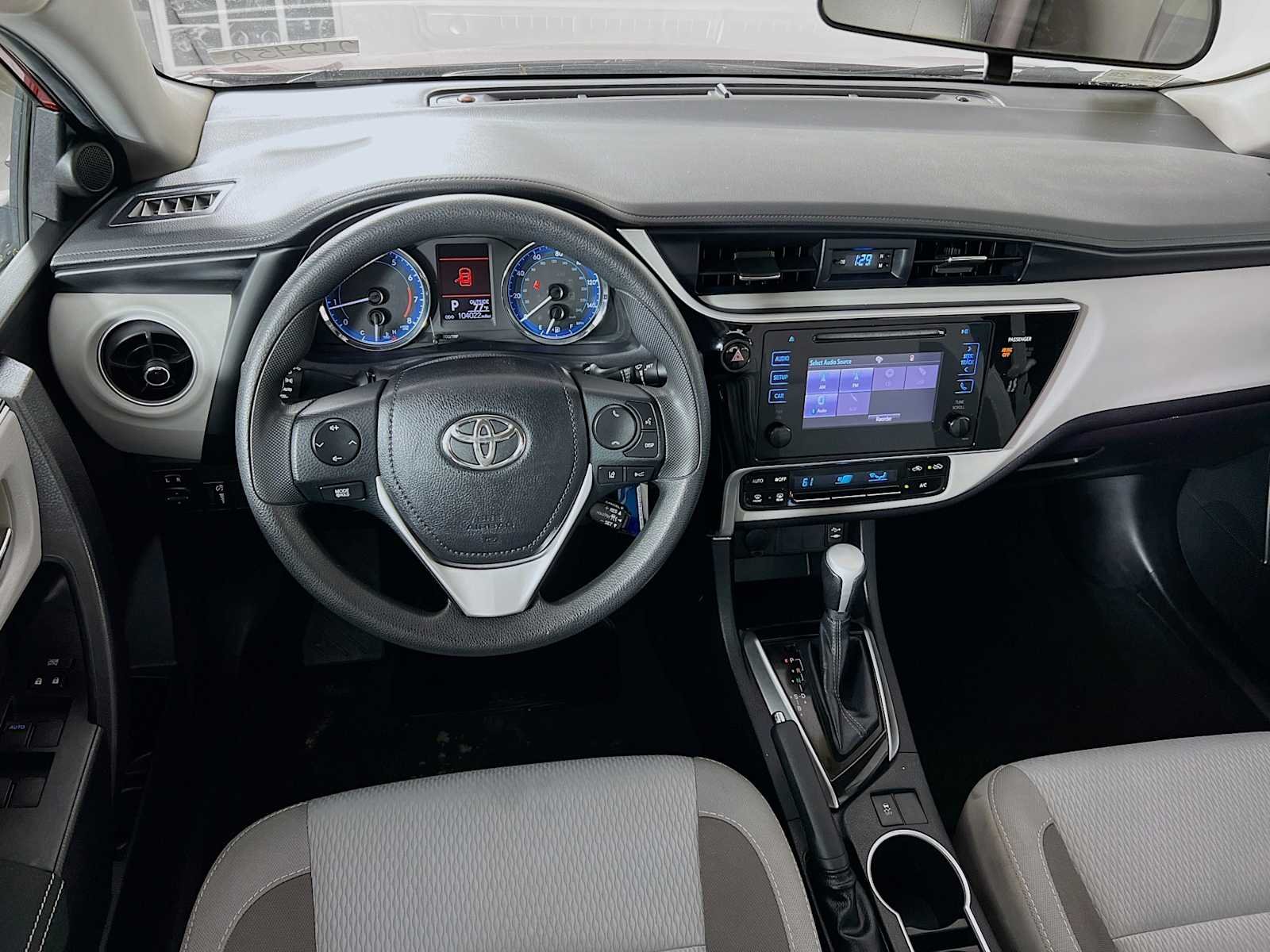 Used 2017 Barcelona Red Metallic Toyota LE image 21