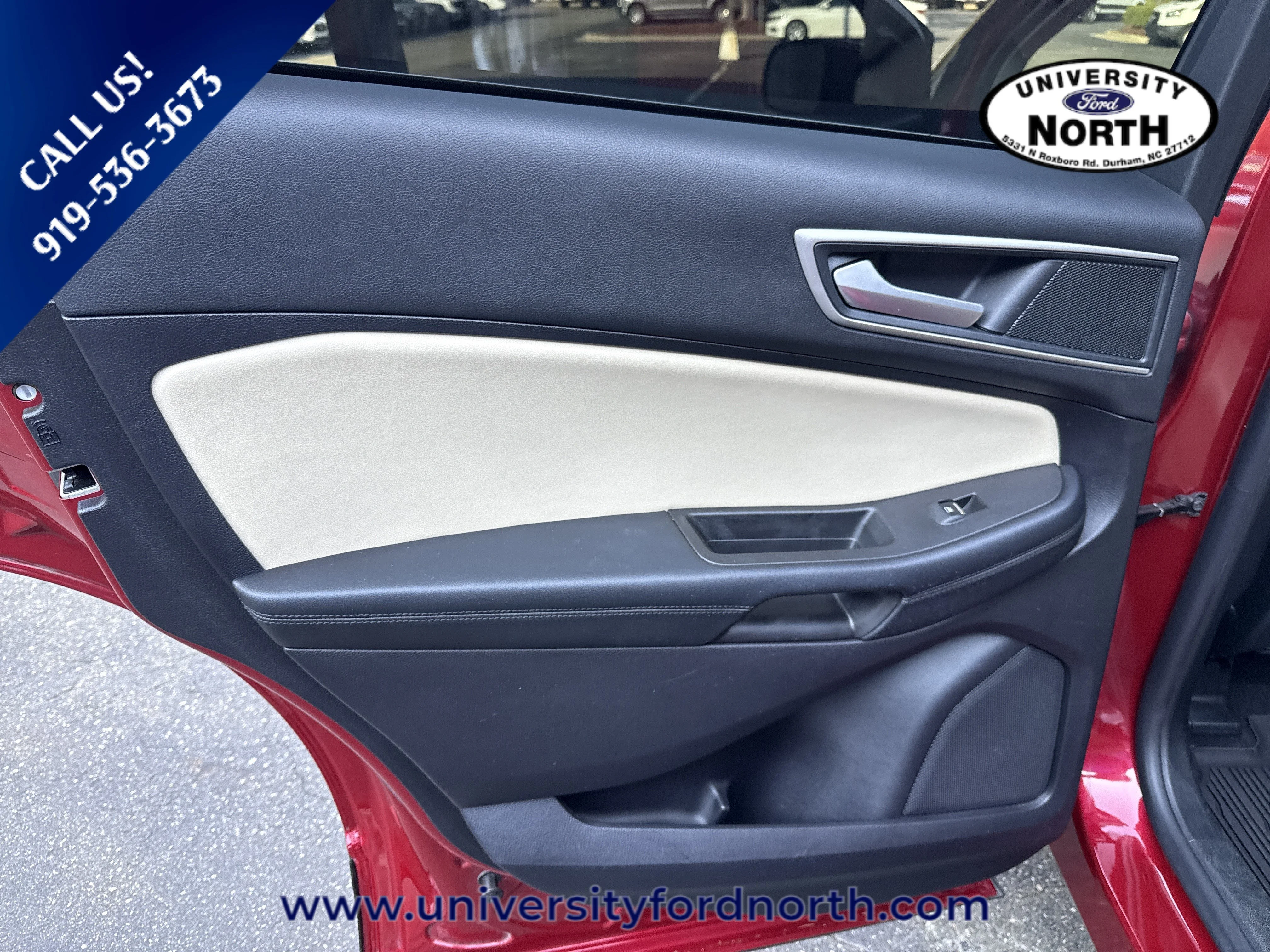 Used 2021 Rapid Red Metallic Tinted Clearcoat Ford SEL image 35