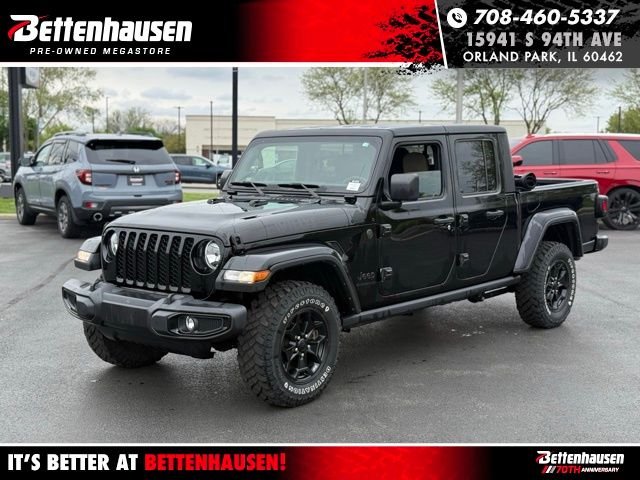 Certified Pre-Owned 2022 Jeep Gladiator Willys 4WD