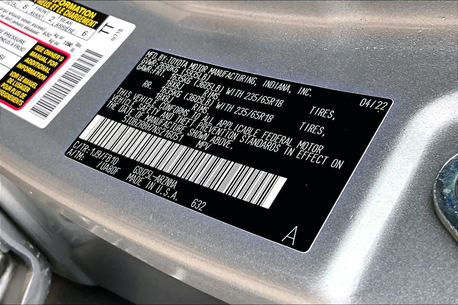 Used 2022 Celestial Silver Metallic Toyota LE image 34