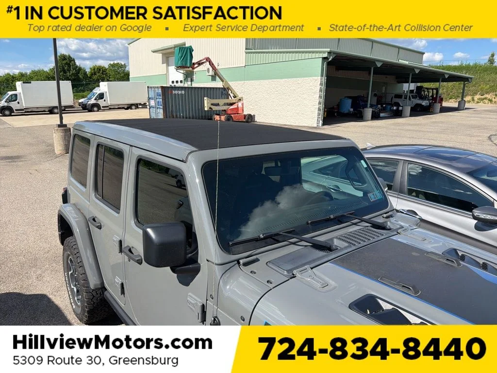 Certified Used 2023 Sting-Gray Clearcoat Jeep Rubicon 4xe image 4