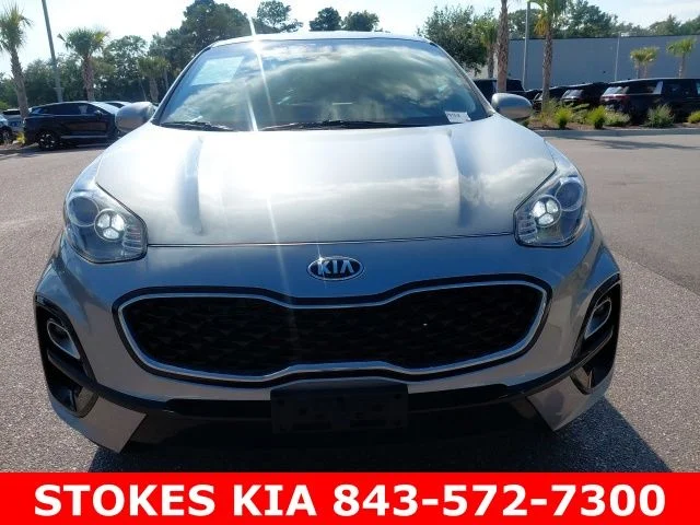 Used 2020 Gray Kia LX image 2