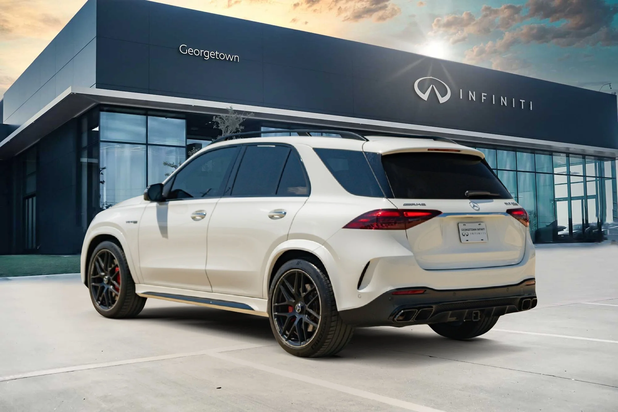 Used 2025 White Mercedes-Benz GLE 63 S AMG® image 6