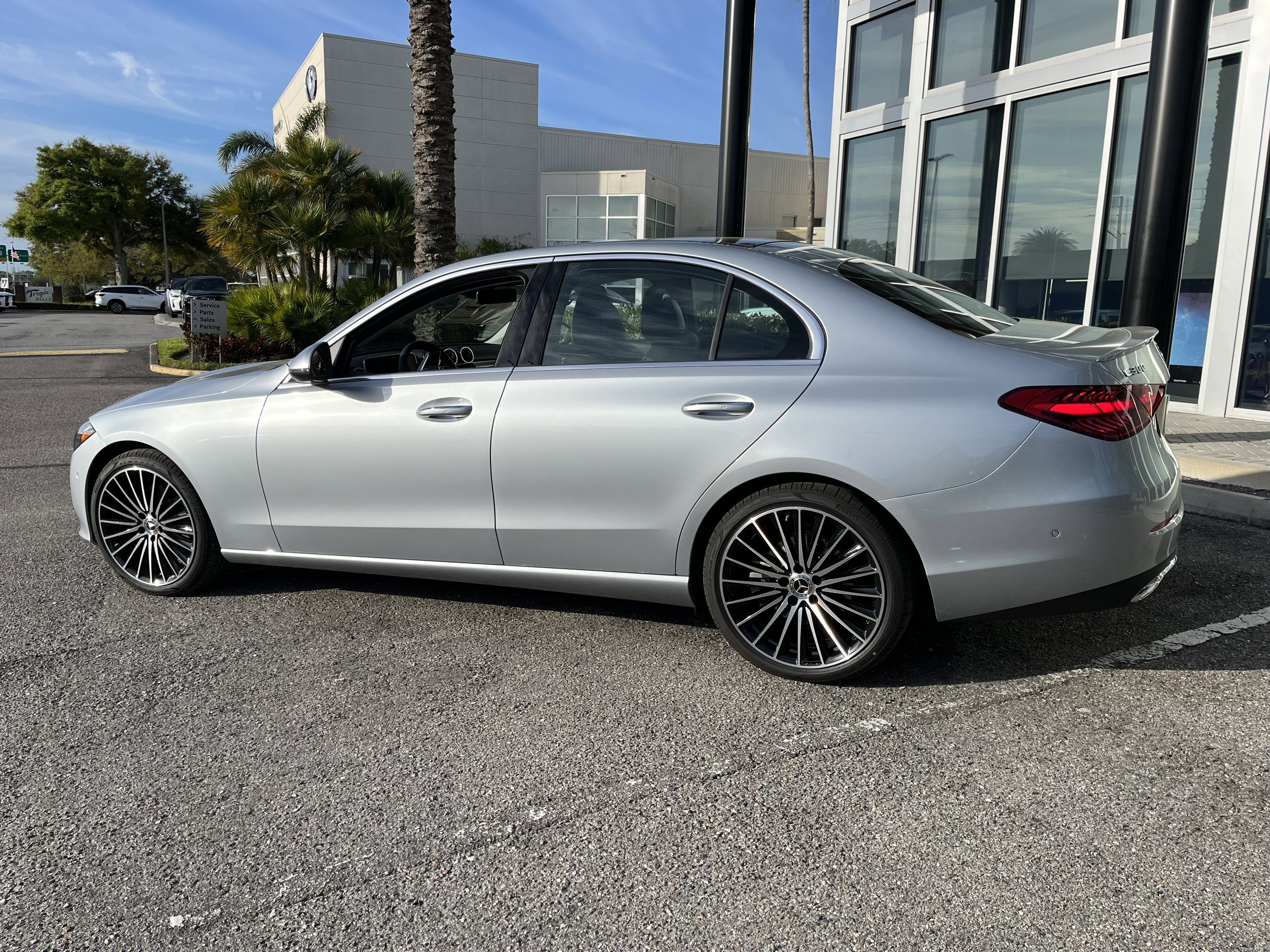 New 2026 Cirrus Silver Metallic Mercedes-Benz C 300 image 4