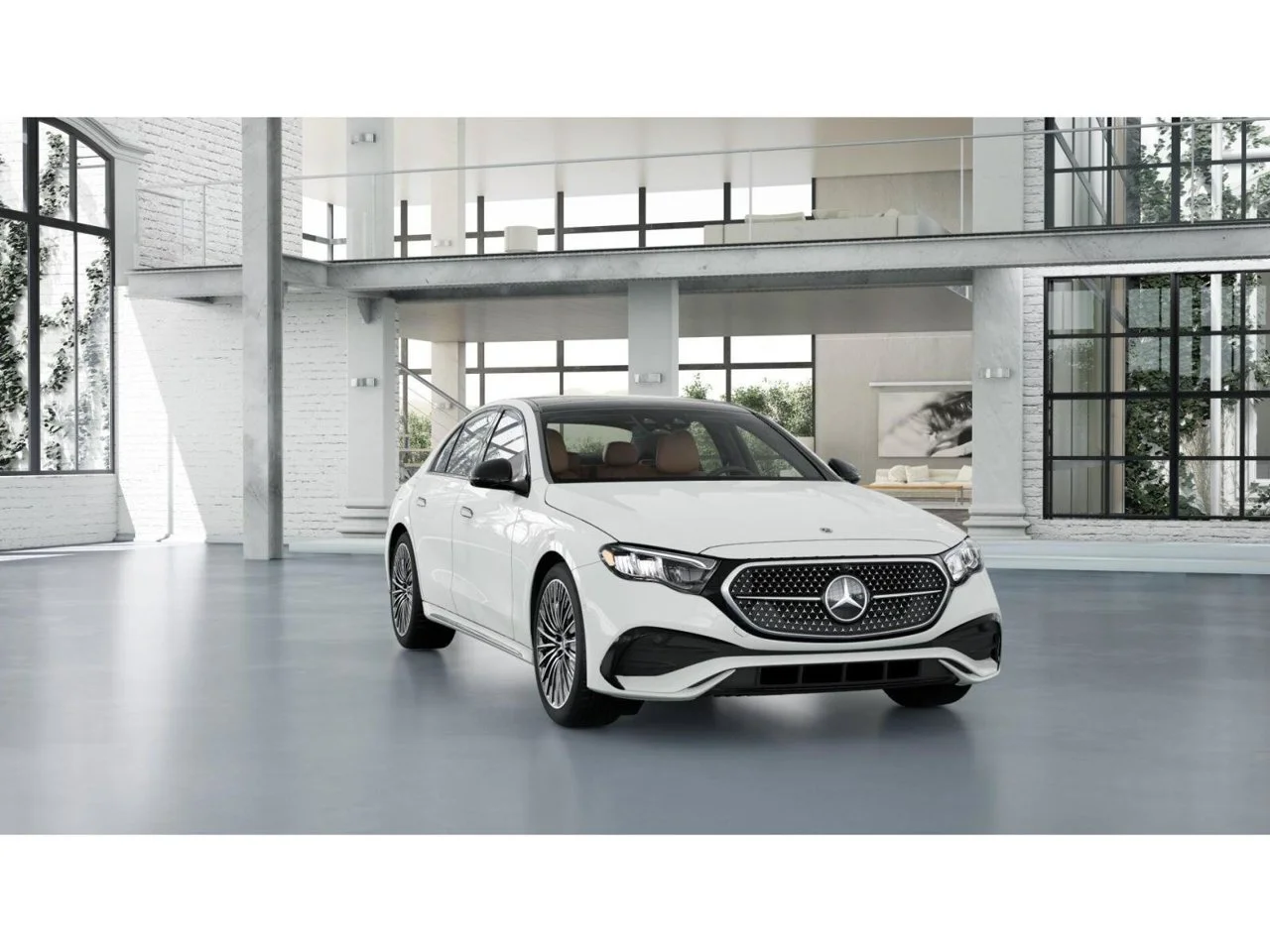 New 2027 Polar White Mercedes-Benz E 350 image 9