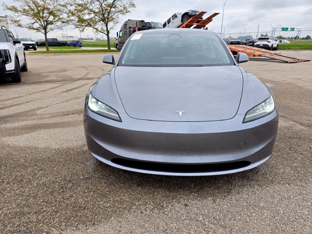 Used 2025 Tesla Model 3 Long Range with VIN 5YJ3E1EAXSF008634 for sale in Cedar Rapids, IA