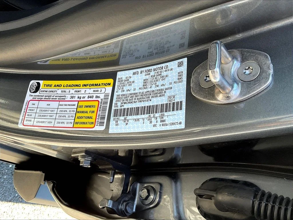 New 2026 Carbonized Gray Metallic Ford Outer Banks® image 8