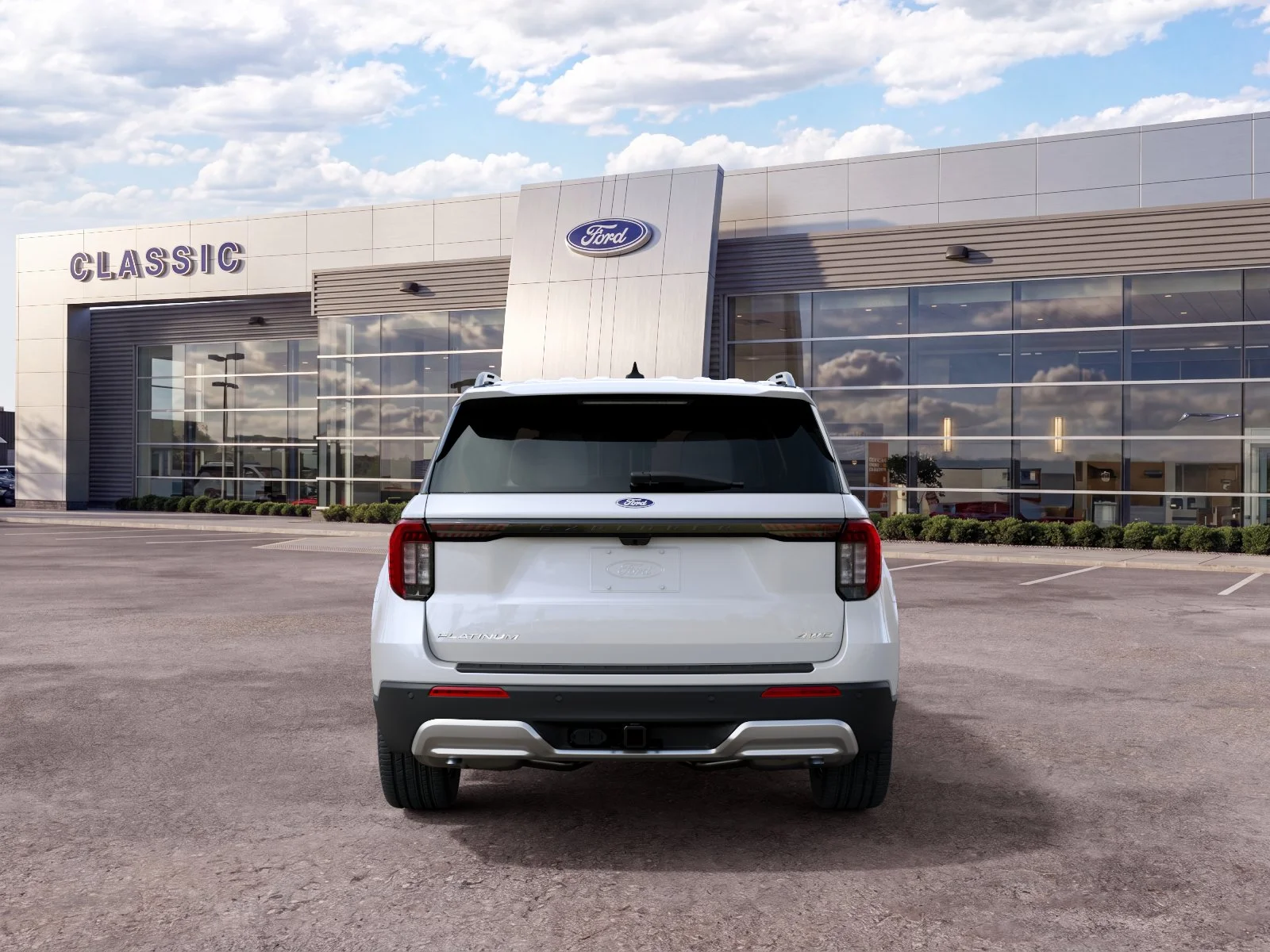 New 2027 Star White Metallic Tri-Coat Ford Platinum™ image 26