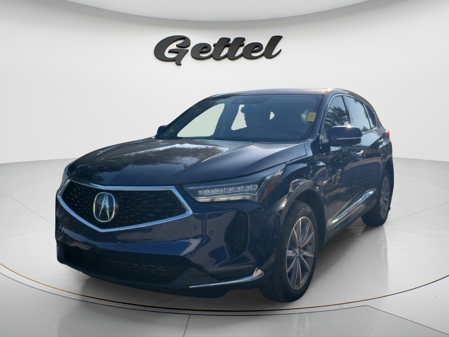 Used 2024 Fathom Blue Pearl Acura SH-AWD TECH image 9
