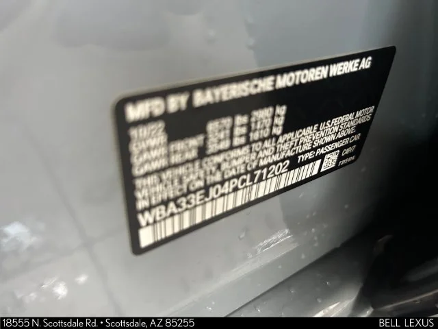 Used 2023 Gray BMW 760i xDrive image 33