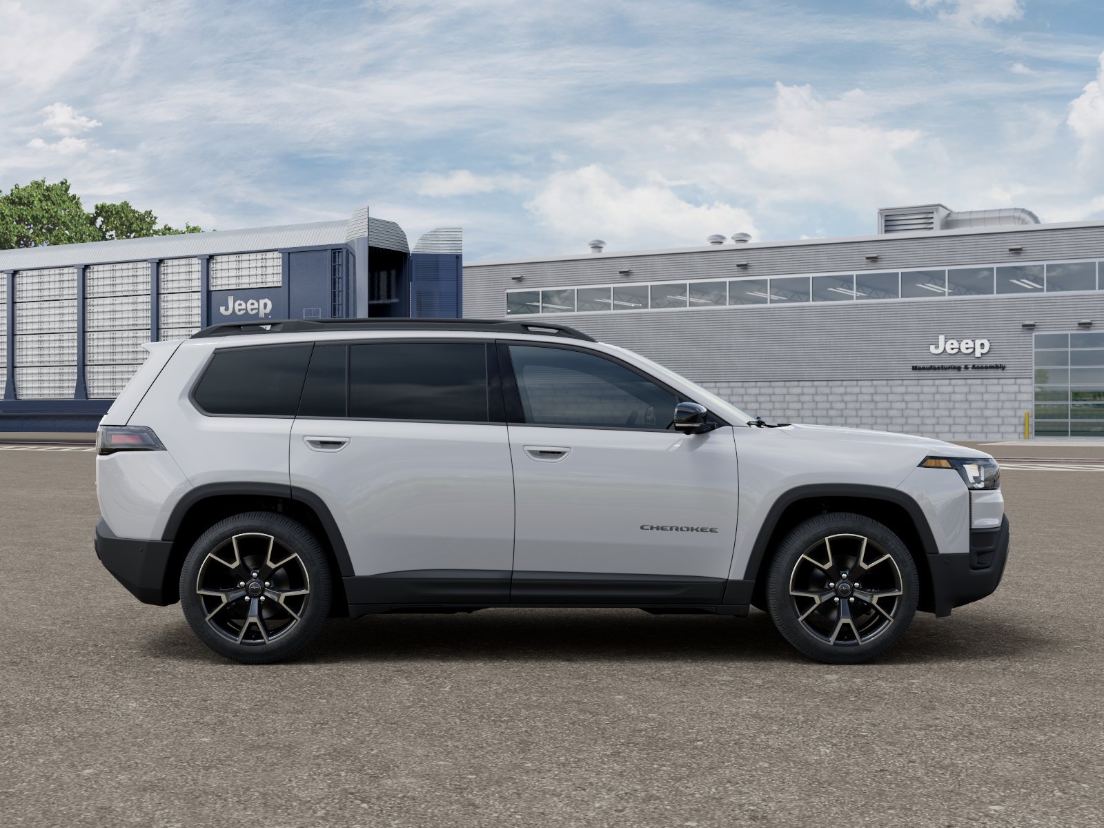 New 2026 Bright White Clear-Coat Exterior Paint Jeep Overland image 12