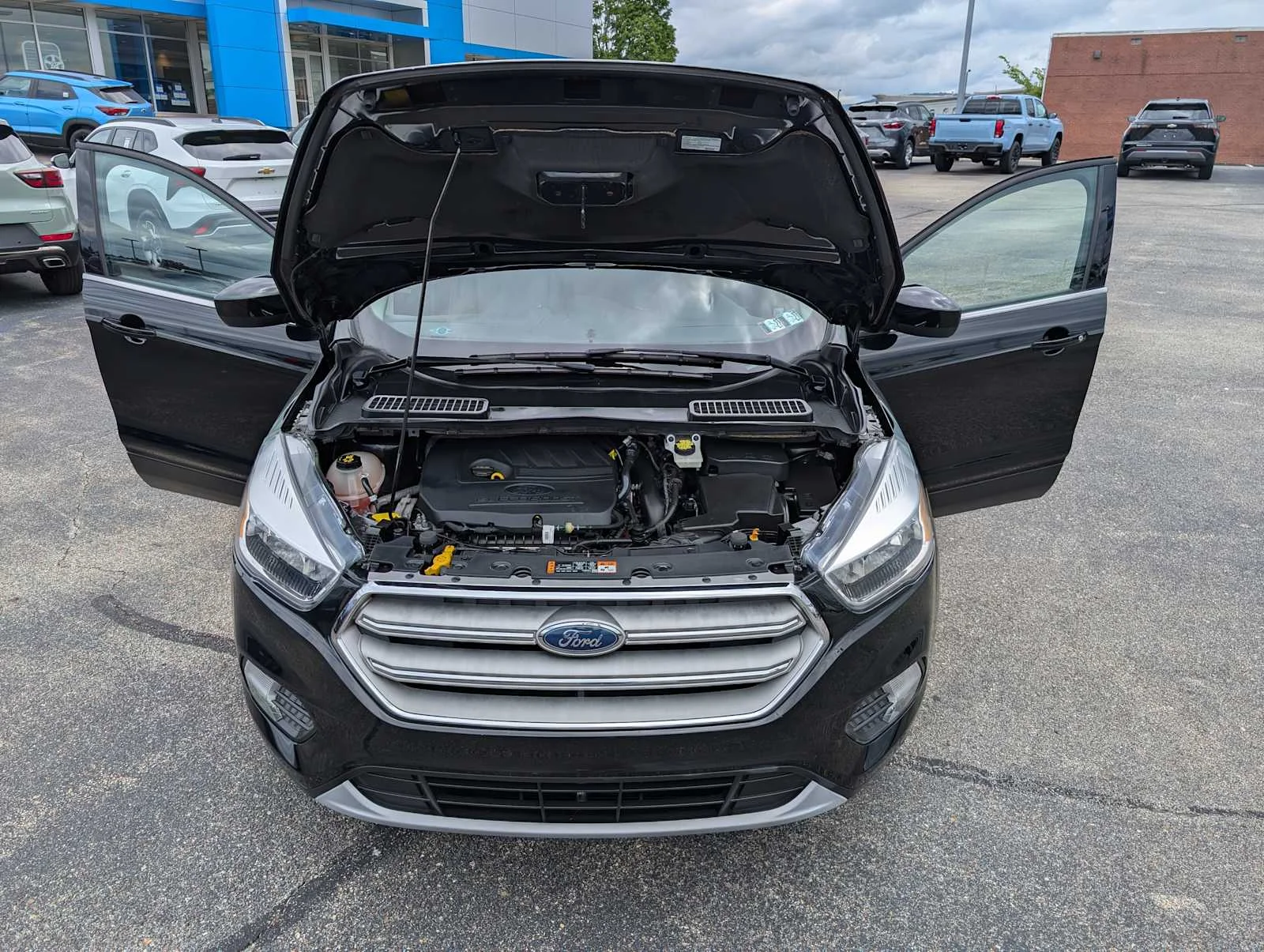 Used 2018 Shadow Black Ford SE image 13