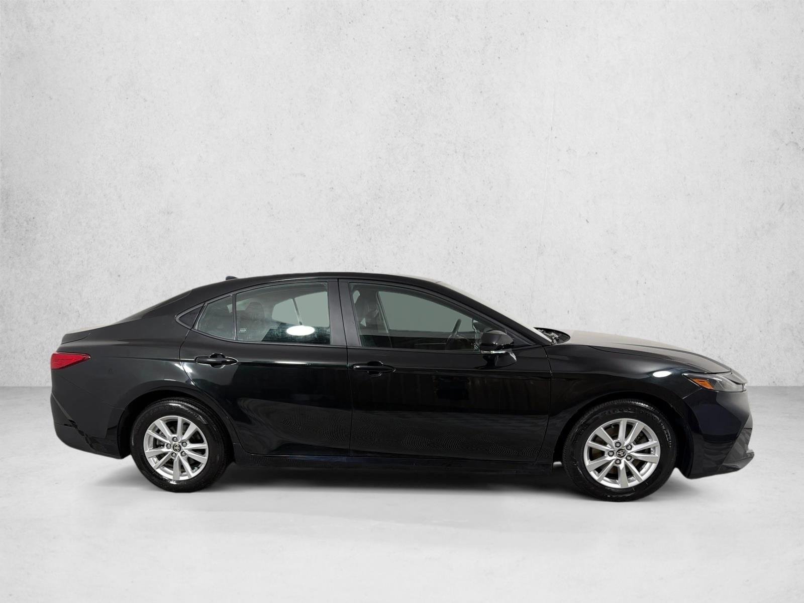 Used 2025 Midnight Black Metallic Toyota LE image 2