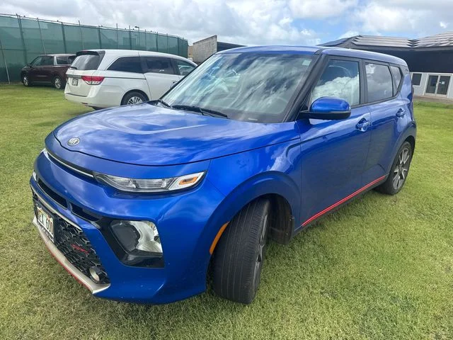 Certified Used 2021 Blue Kia GT-Line image 3