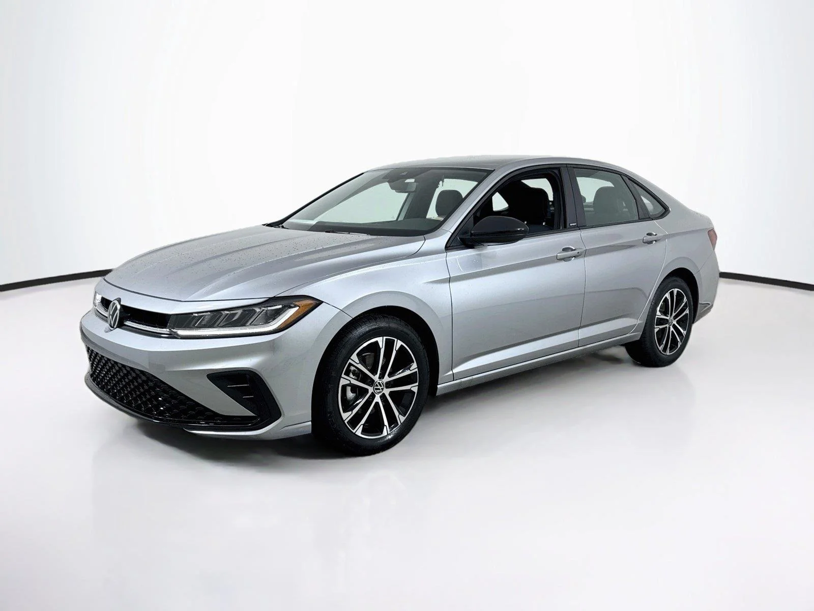 New 2027 Pyrite Silver Metallic Volkswagen Sport image 1