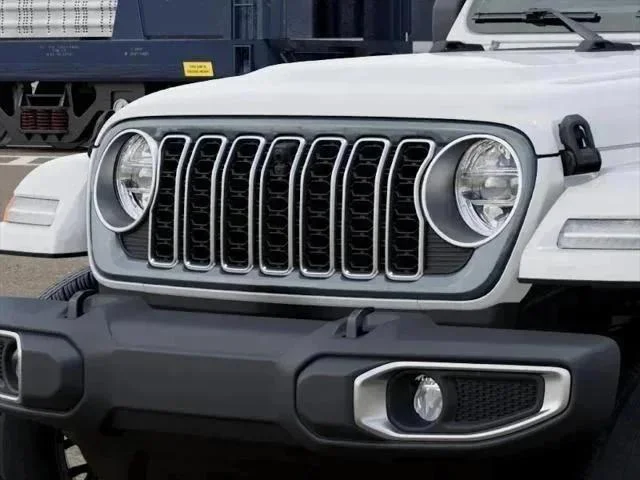 New 2026 Bright White Clear-Coat Exterior Paint Jeep Sahara image 31