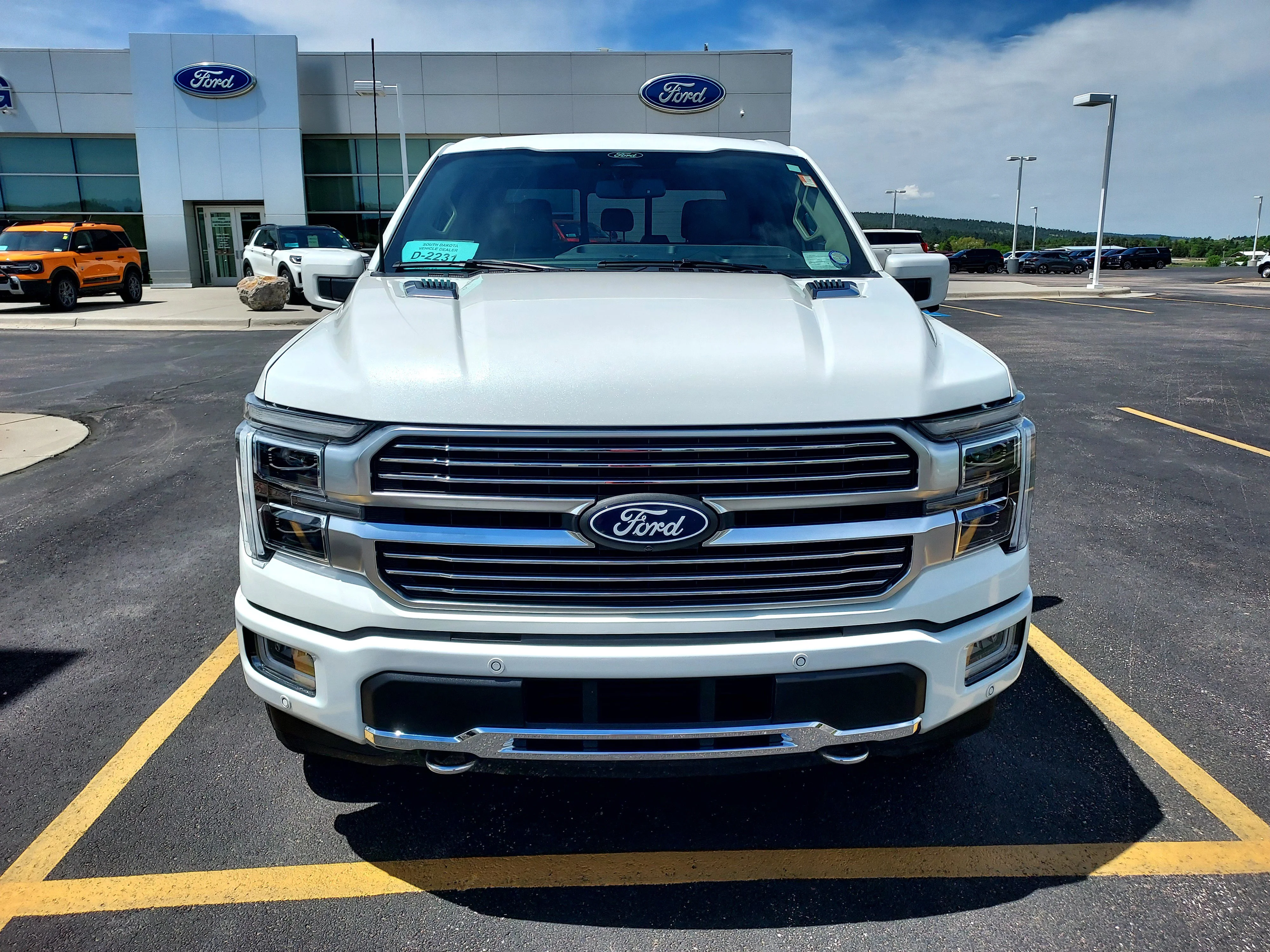 Used 2024 White Ford Platinum image 12