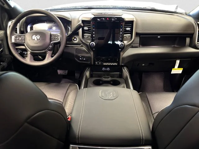 New 2026 Bright White Ram LARAMIE CREW CAB 4X4 6