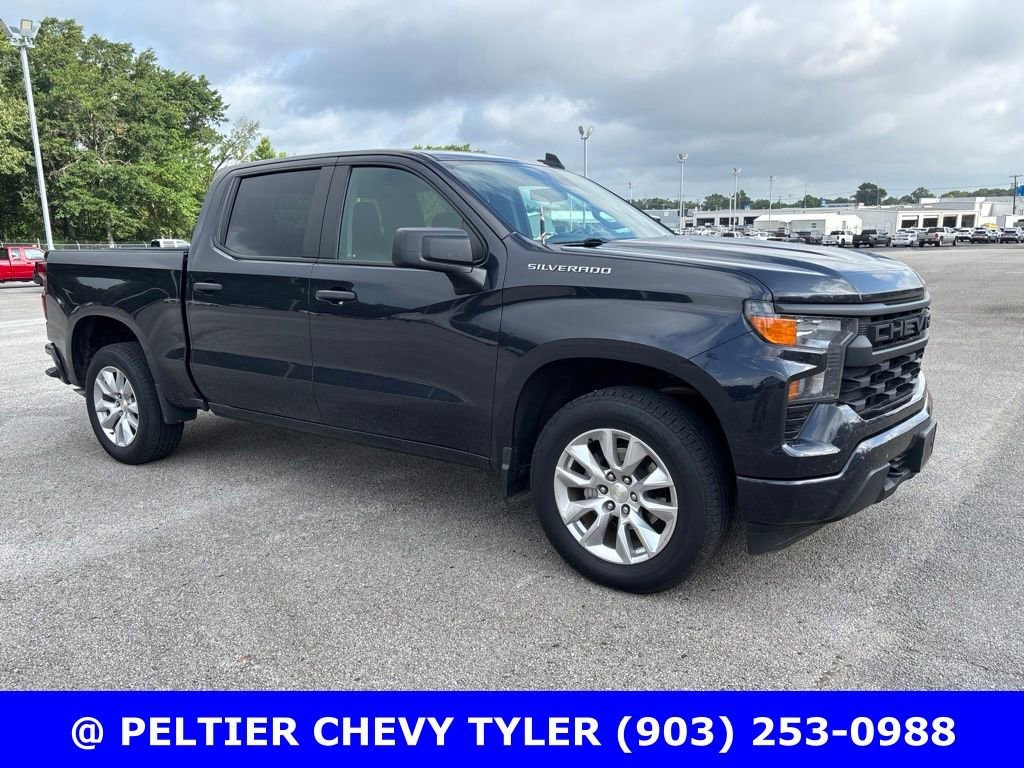 Used 2022 Dark Ash Metallic Chevrolet Custom image 1