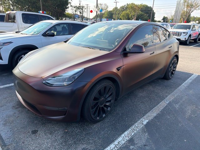 Used 2021 Purple Tesla Performance image 1
