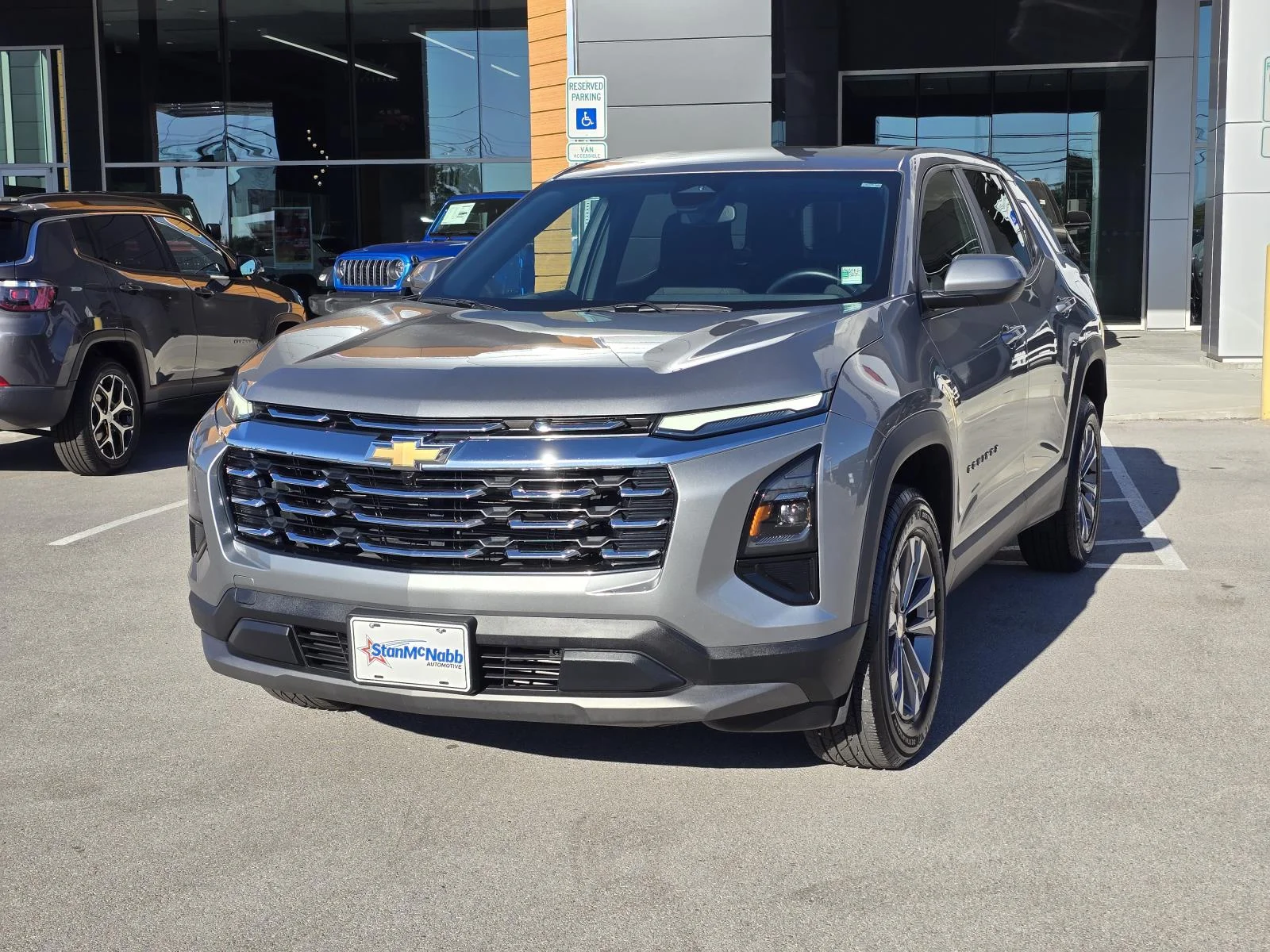 Used 2025 Sterling Gray Metallic Chevrolet FWD LT image 3