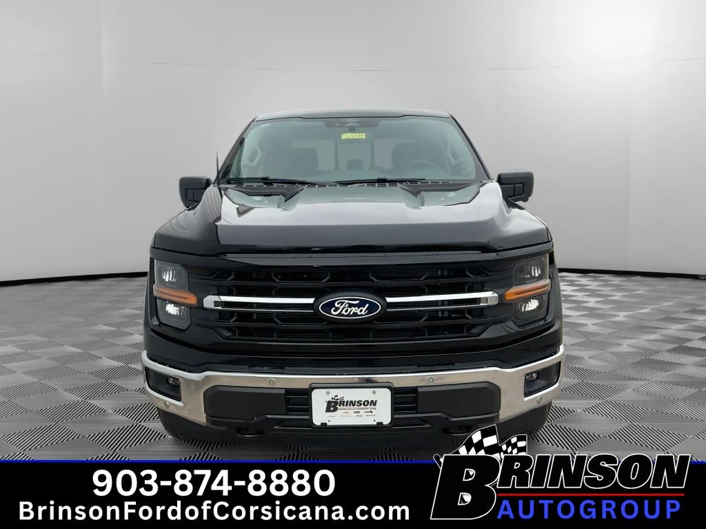 New 2026 Agate Black Metallic Ford XLT image 2