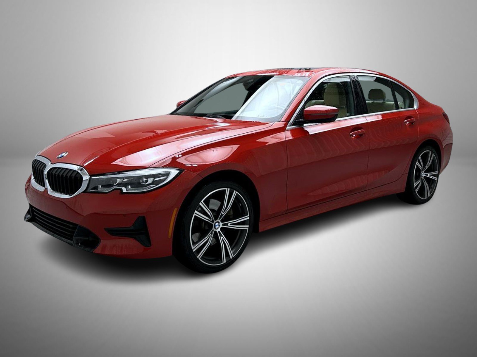 Used 2022 Red BMW 330i xDrive image 1