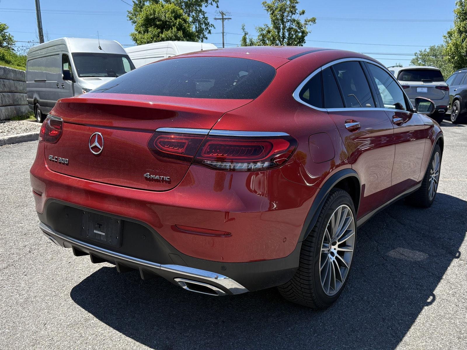 Used 2020 designo Cardinal Red Metallic Mercedes-Benz GLC 300 image 6