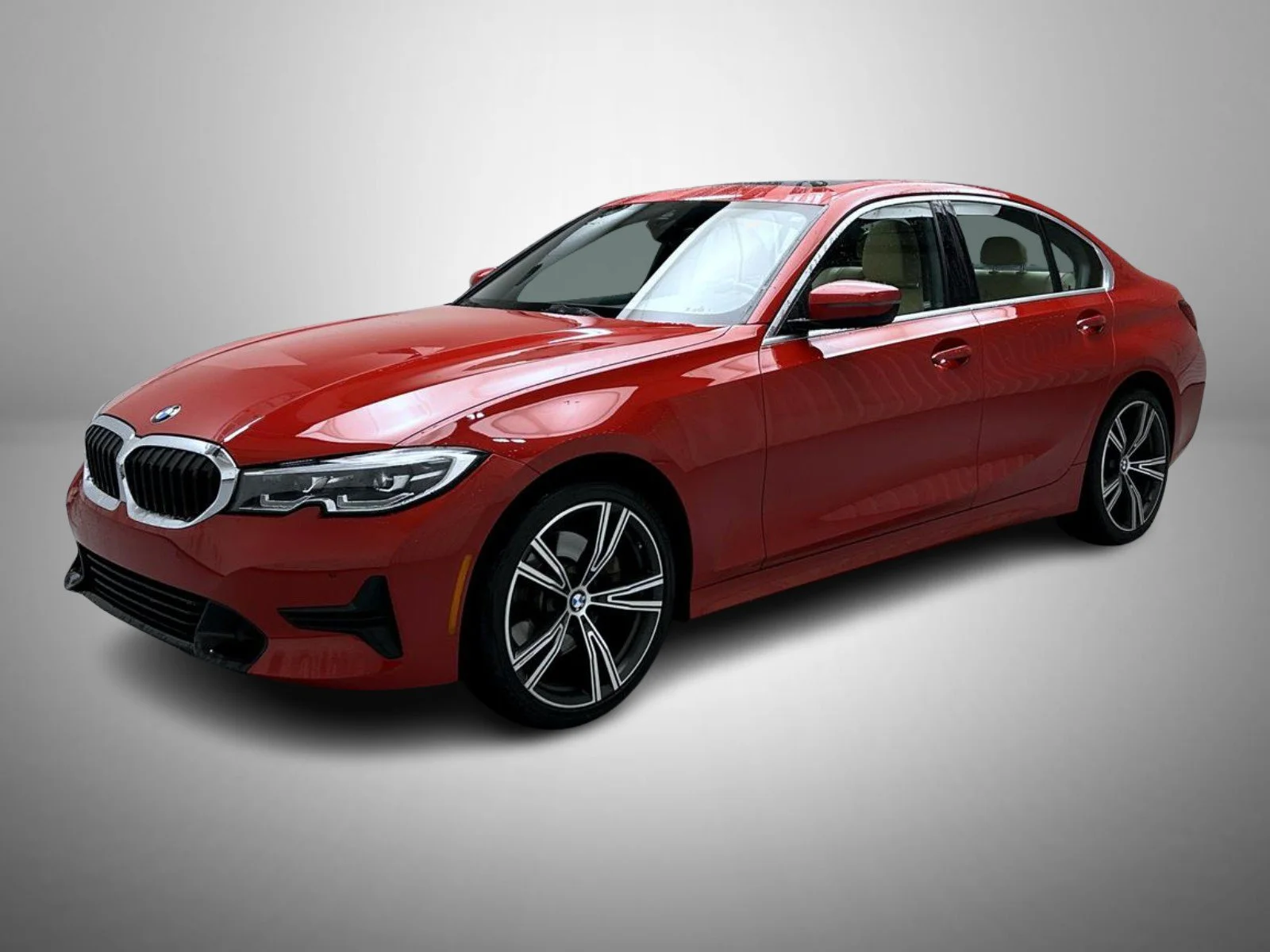 Used 2022 Red BMW 330i xDrive image 1
